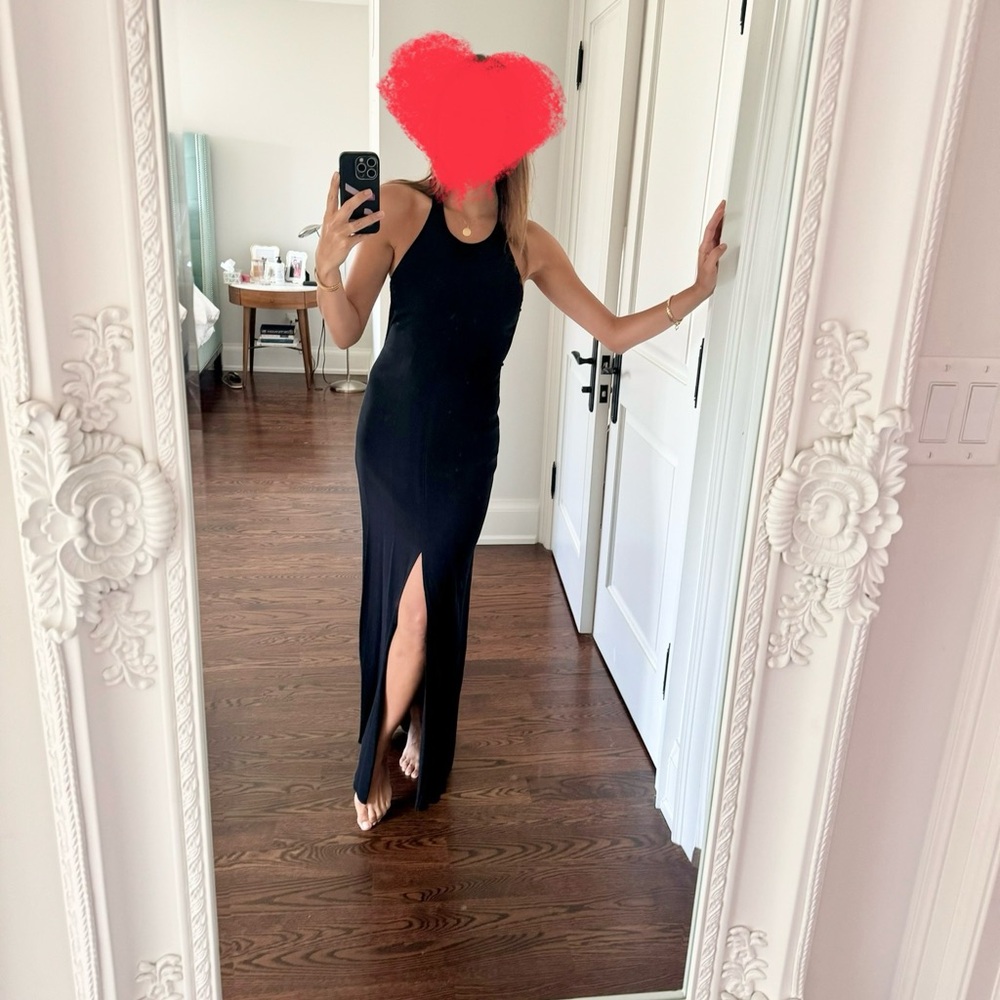 Reformation Open Back Sleeveless Dress